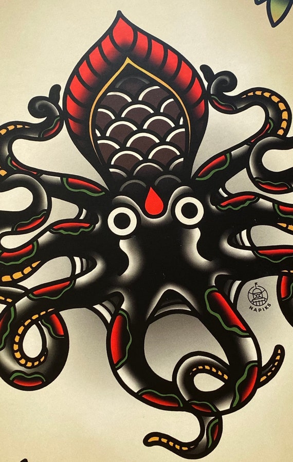 66 Octopus Tattoo Designs