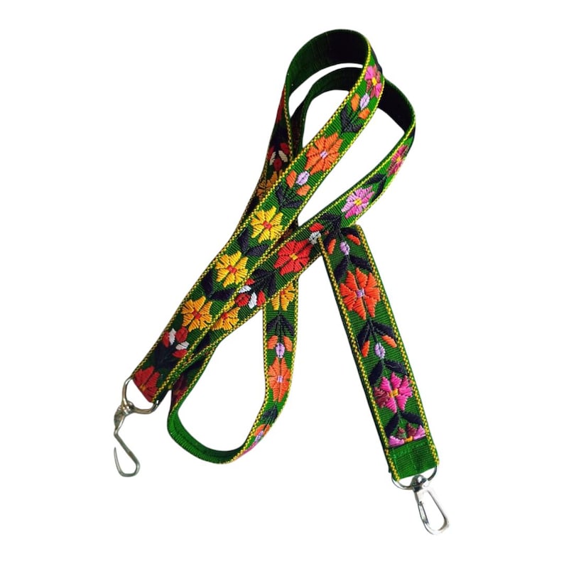 Cordón botánico tejido a mano, cordón para mujer, tela floral, regalo para mamá de plantas, cordón para llavero, juego de regalo único para mamá/maestra imagen 3