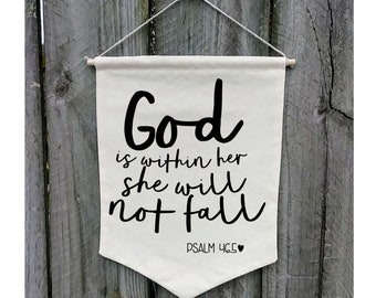Customize WB170 Be Still and Know That I am God Psalm Wall Banner