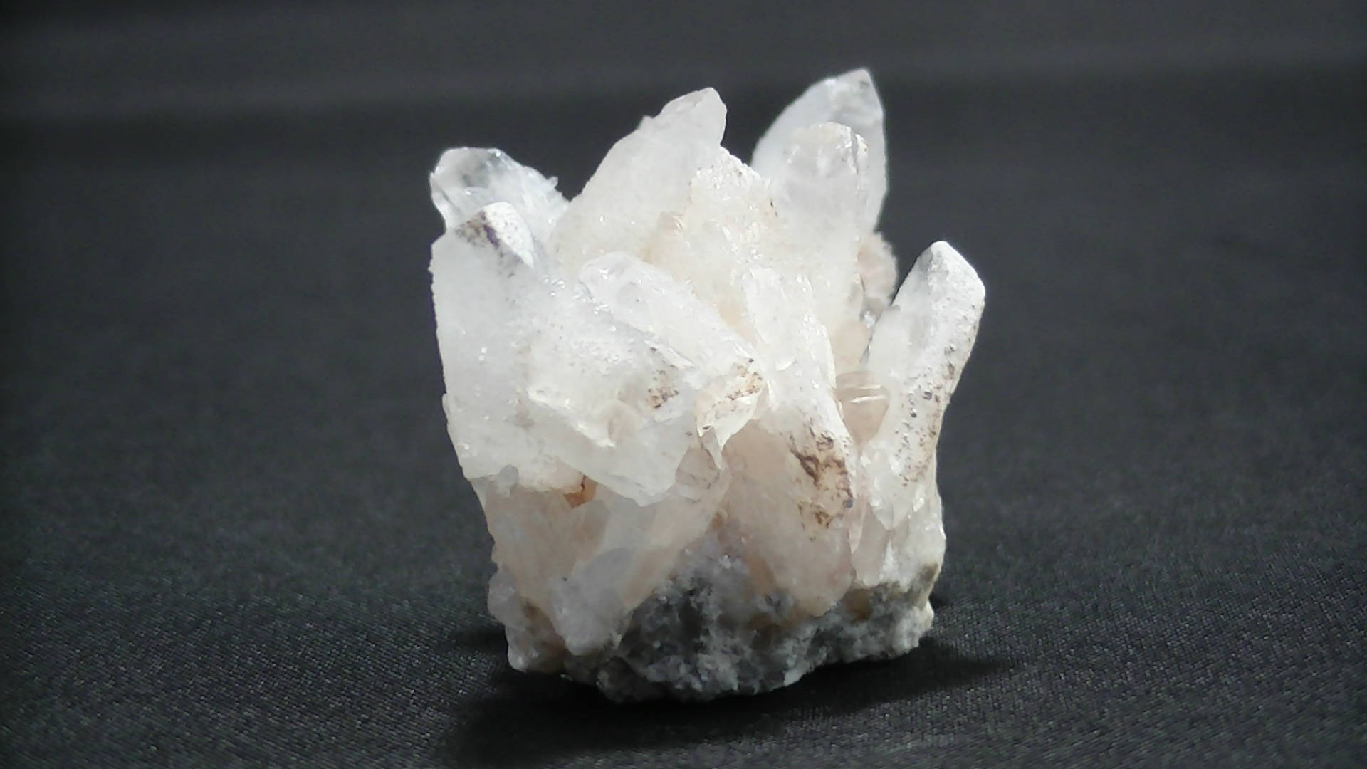 Natural 48.6g White Idaho Quartz Crystal Rock Cluster Mineral | Etsy