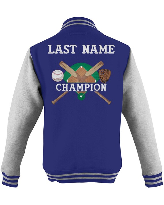 YOUTH Baseball Letterman Jacket - Etsy 