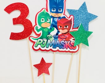 pj masks cake etsy
