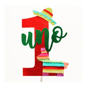 first fiesta cake topper, fiesta cake topper, cinco de mayo topper, first fiesta cake topper, uno cake topper