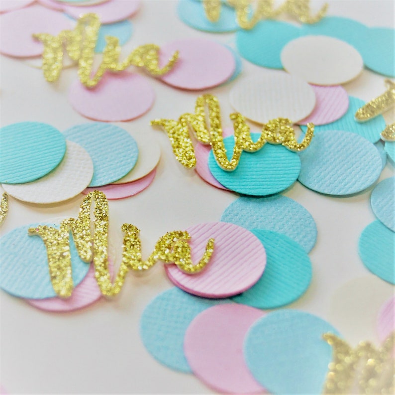 100pcs Glitter Name Confetti Personalized Name Confetti Etsy