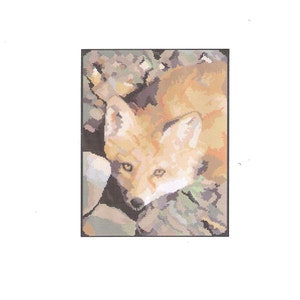 Part 1 Fox Needlepoint Pattern