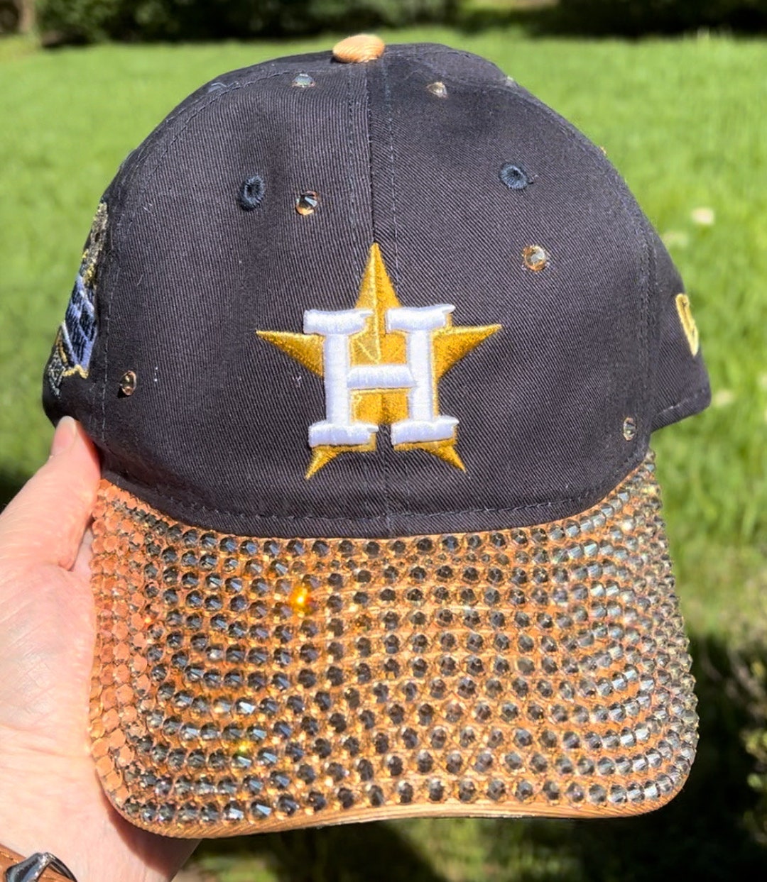 Rhinestone Blinged Out Gold ASTROS Hat World Series 2022 Edition - Etsy