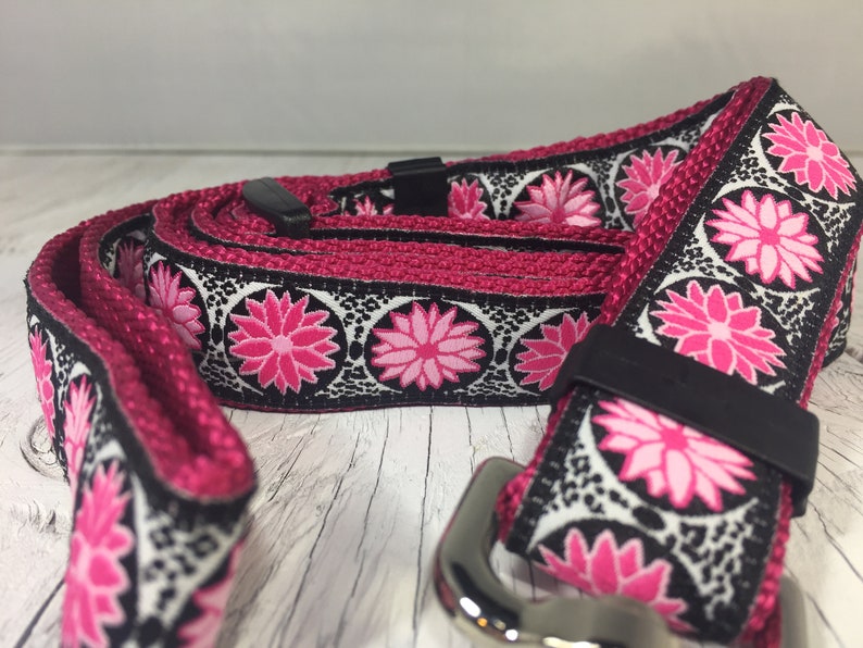 Pink Pinwheel Daisies Dog Collar Etsy