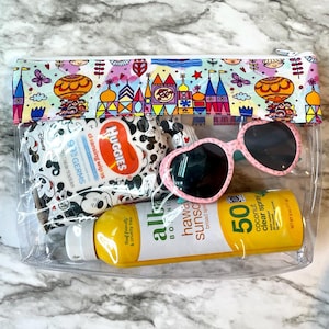 Small World, Disney park, Disney World, Travel bag, Disneyland bag, vinyl bag, disney bag, ear bag, 181