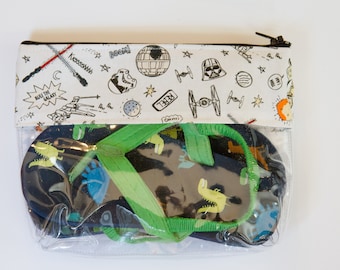 Star Wars bag, Storm Trooper, C3PO, death star, light saber, Travel bag, Disneyland bag, vinyl bag, disney bag 31