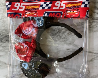 Cars, Lightening McQueen, Mater, Travel bag, Disneyland bag, vinyl bag, disney bag, 297