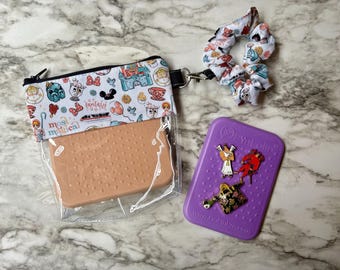 Pin Board Bag with Scrunchie Attachment