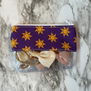 Disney Princess, Rapunzel, Tangled Travel bag, Disneyland bag, vinyl bag, disney bag 139