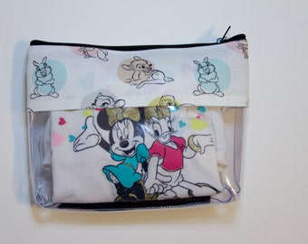 Bambi, Thumper, Flower, Disney Classic, Disney world, Travel bag, Disneyland, vinyl bag, disney bag, 80