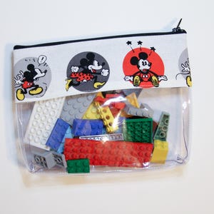 Mickey Mouse, Mickey, Travel bag, Disneyland bag, vinyl bag, disney bag, Mickey Bag, coin bag, 90