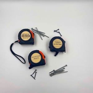 Personalized Engraved Measuring Tape Fathers Day