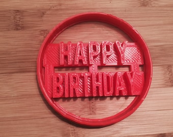 Custom Name Cookie Cutter: Personalized 3D Printed Baking