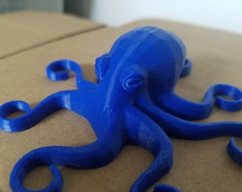 Magnetic Octopus 3D Printed Fridge Magnet,Cute,Geeky,Nerdy,Gift,Ocean,3D Printed,Cool