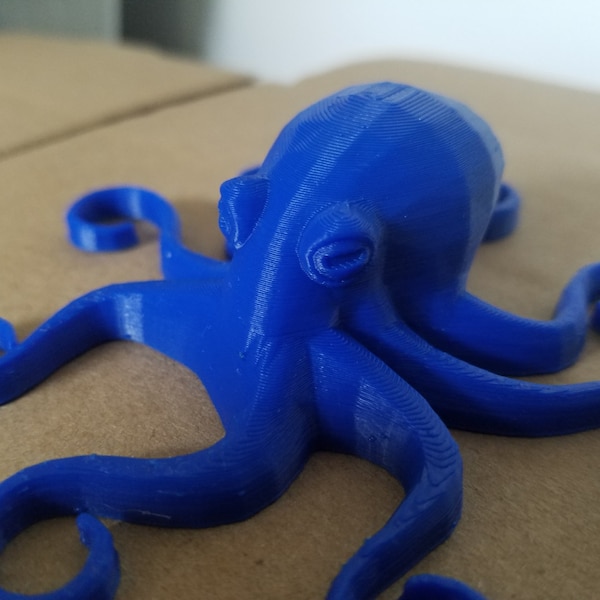 Magnetic Octopus 3D Printed Fridge Magnet,Cute,Geeky,Nerdy,Gift,Ocean,3D Printed,Cool