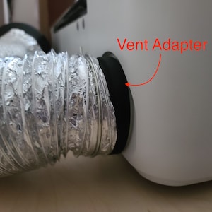 Glowforge Exhaust Extension Adapter