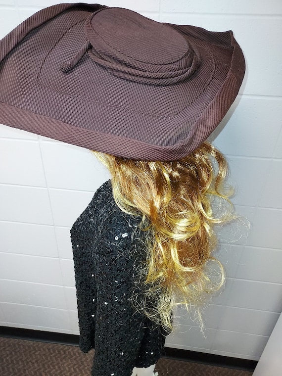 1940s Designer Robert Dudley Rectangular Brown Co… - image 8