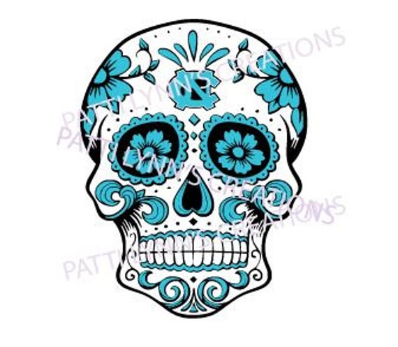 Download Svg Sugar Skull3 Color Layer Plus Logo Each One Will Be Etsy