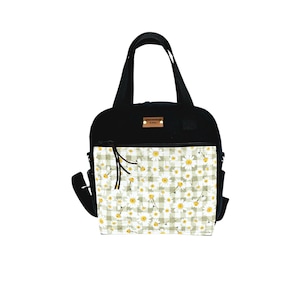 Dogs cotton-canvas/3 ways convertible small backpack