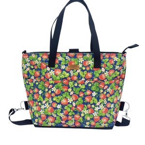 Divided/3-way convertible/shoulder/cross-body/handbag/backpack