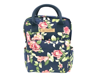 Hand Tooled Leather Convertible Backpack Purse: Western  display picture 1
