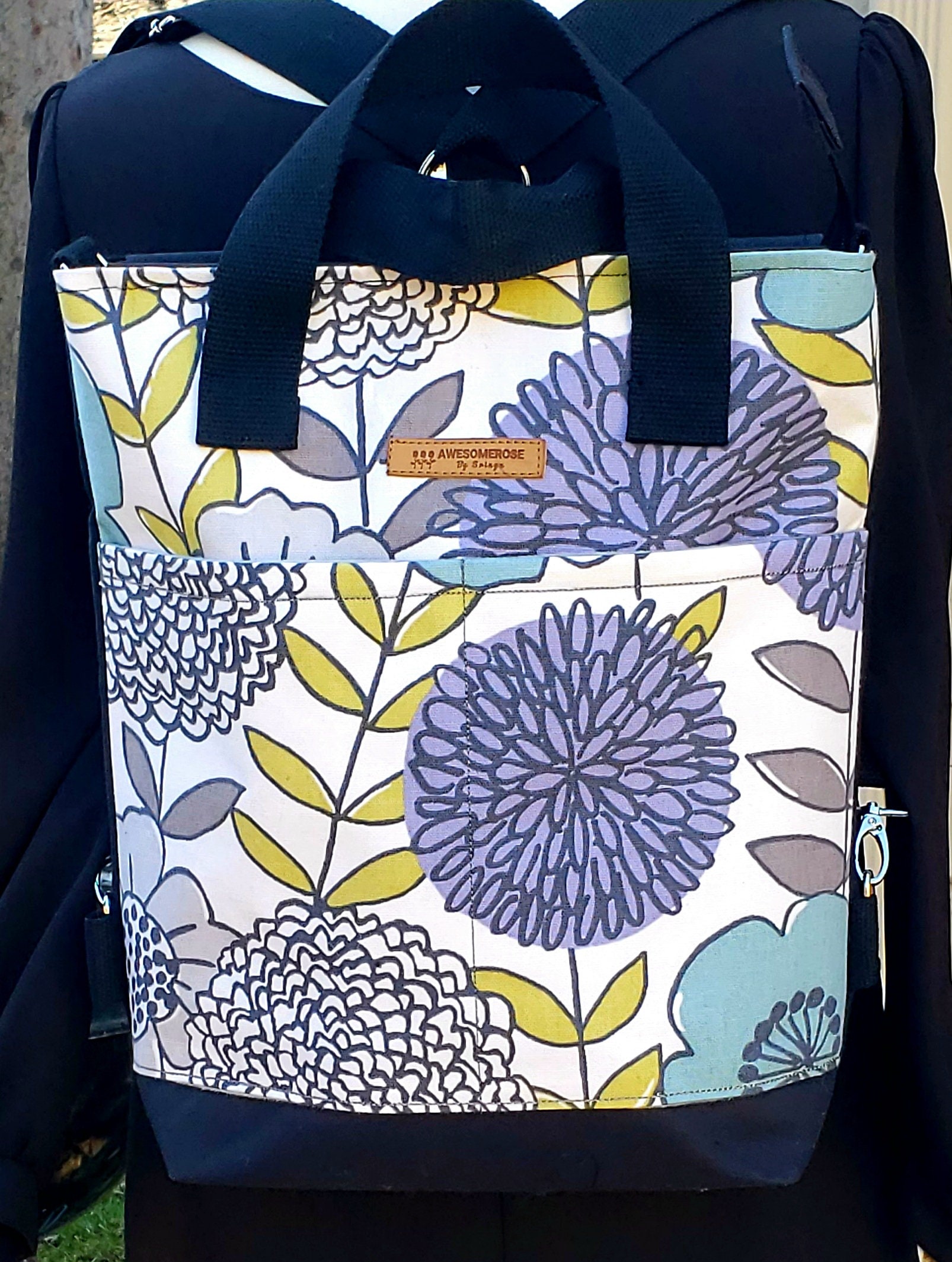 3 way backpack purse