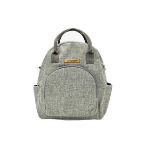 Burlap fabric/3-way convertible  backpack