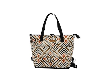 Geteilte 3-Wege-Canvas-Umhängetasche/Handtasche/Umhängetasche/Rucksack