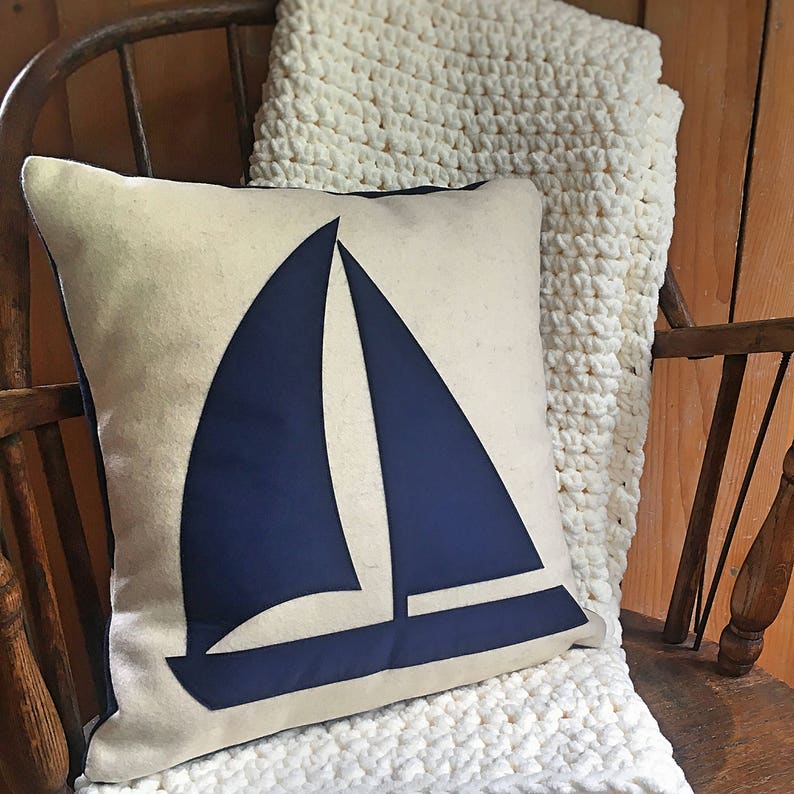 Sailboat Pillow