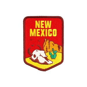 New Mexico Embroidered Patch