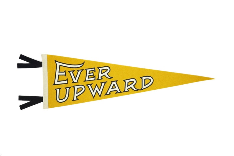 Ever Upward Pennant United By Blue x True Hand Society x Oxford Pennant Original image 1