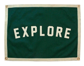 Explore Camp Flag