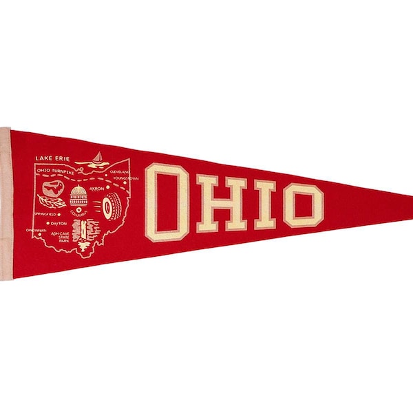 State Pennant - Etsy