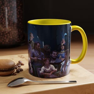 New & Old Friends Dragon Age Coffee Mug for Dragon Age Lovers, Perfect Gift for Gamer, Gift Idea for Birthdays, Dragon Age Veilguard Fan