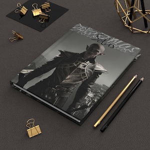 Dread Wolf Solas Egg in the Fade Dragon Age Hardcover Journal Matte Finish Gamer Gift Idea
