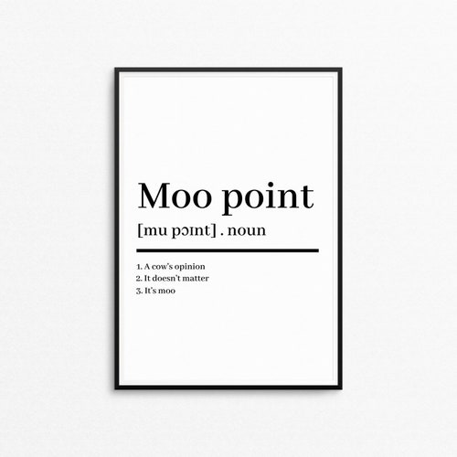 Pivot Friends Definition Dictionary Print Friends TV Show Etsy