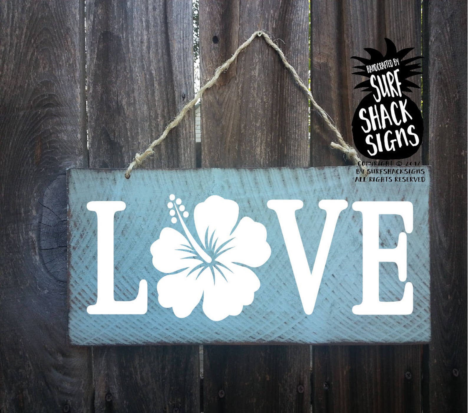 Love love sign island love hibiscus Hawaii Hawaiian art | Etsy