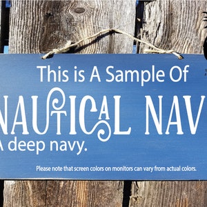 this is a sample of nautical navy a deep navy