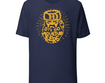 Camiseta azul marino Let's Go Mountaineers