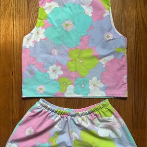 Cotton Pajama Set - Women’s PJ Set - Sleep Set - US Size 2 - SIZE S
