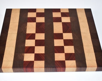 End-Grain Hardwood Cutting Board