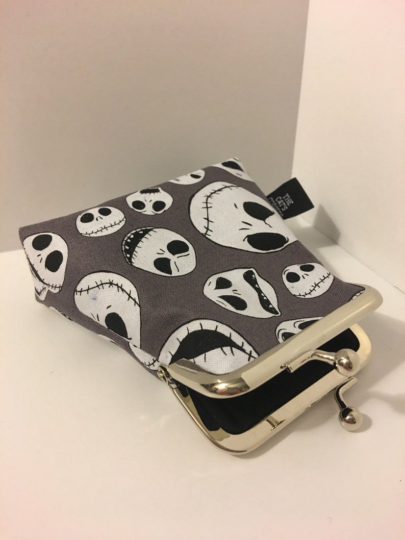 The Nightmare Before Christmas Jack Face Clasp Coin Purse