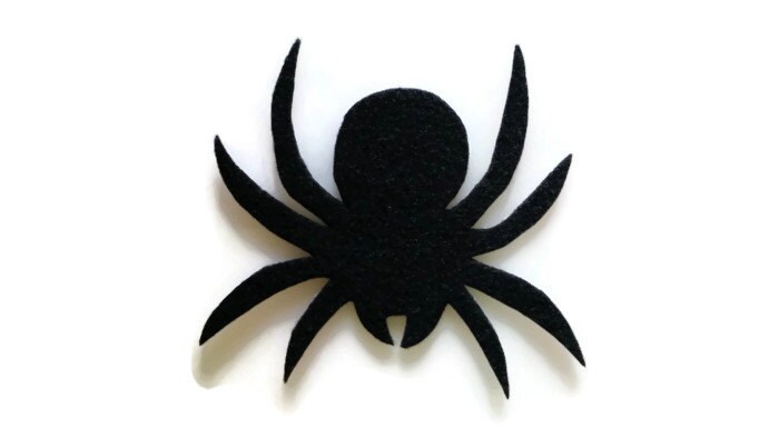 Spider Iron On Patch - 2 Sizes Available - 4 by 4 inch and 2 by 2 inc…