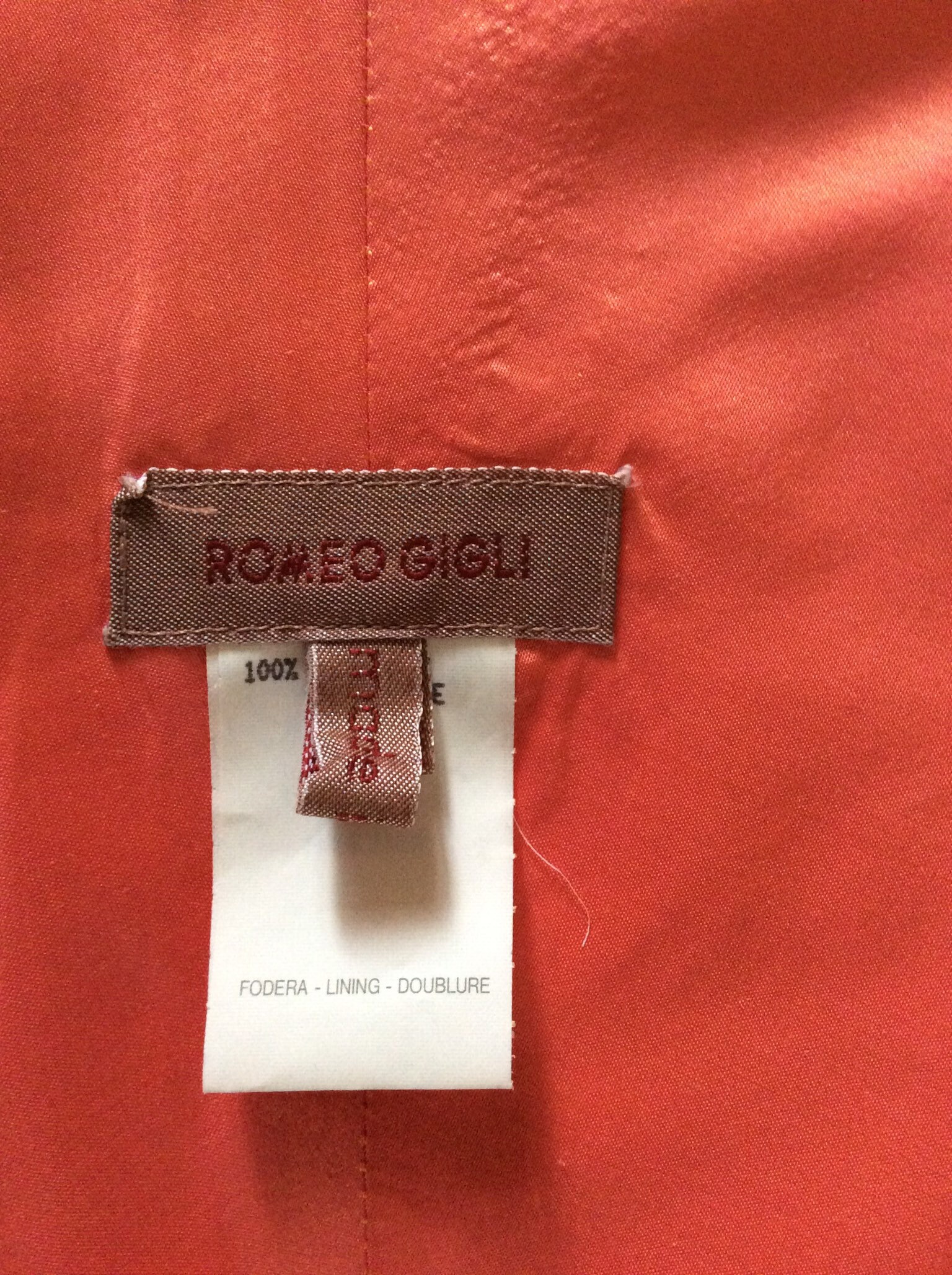 Romeo Gigli 1990 Coral Sleeveless Poncho Type Wrap Double - Etsy