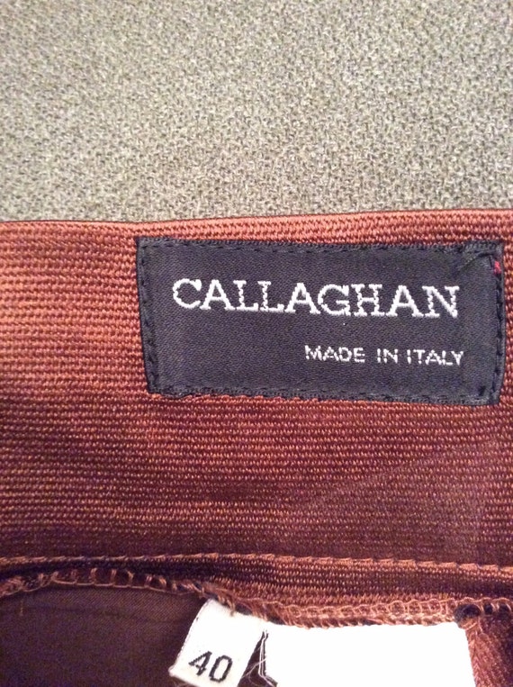 Vintage 1990 Romeo Gigli for Callaghan silk and c… - image 7