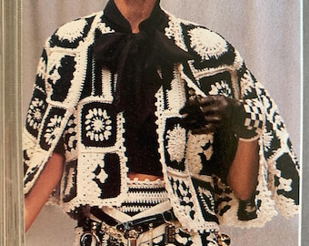 MOSCHINO - モスキーノクチュール MOSCHINO COUTURE ! フラワービーズ ニットカーディガン 38サイズ ブラック イタリア製 レディース F-L5718 Moschino Couture Vintage 1984 Crochet Mini Skirt Size 8, Black and