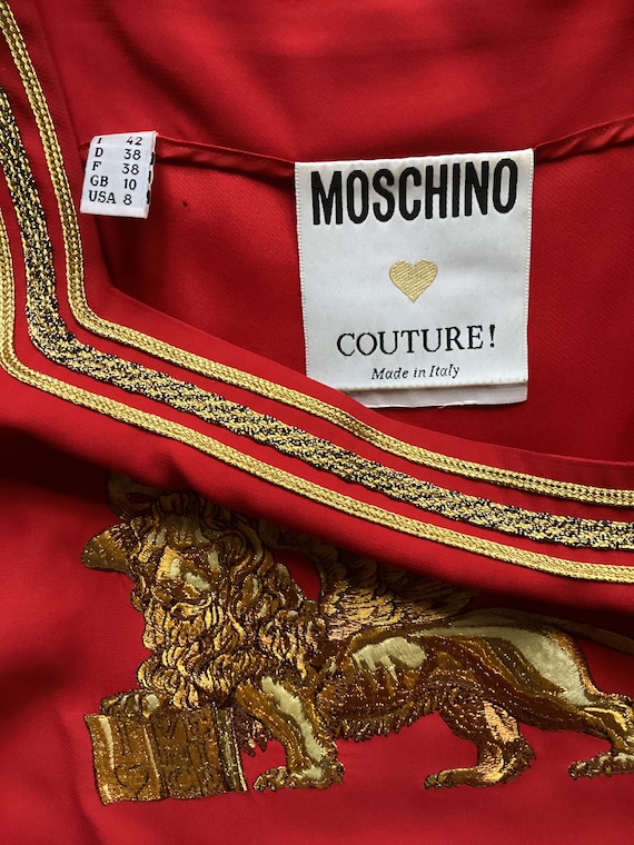 Moschino Couture, vintage 1989, unworn top with A… - image 5